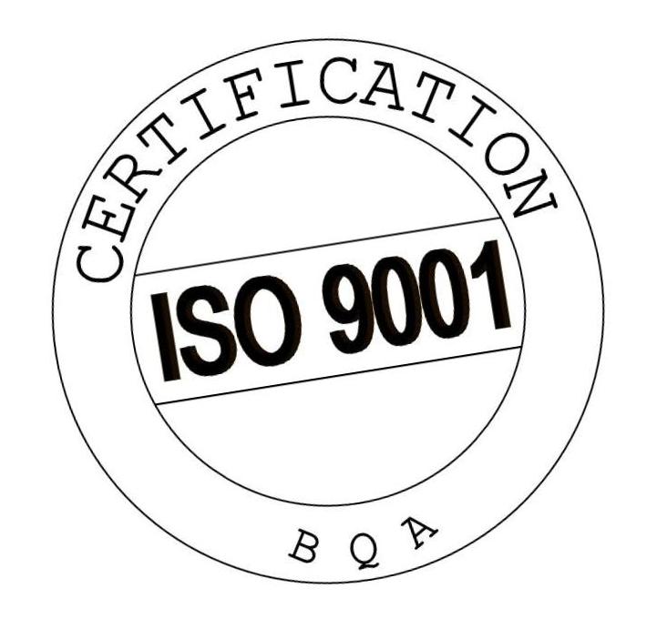 Iso Certification nr: BQA_QMS019_C_1998182